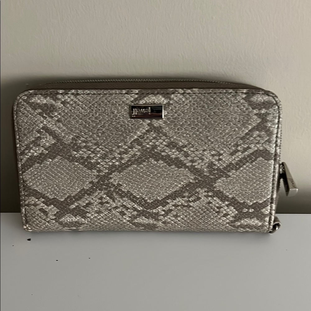 Snakeskin Patterned Wallet
